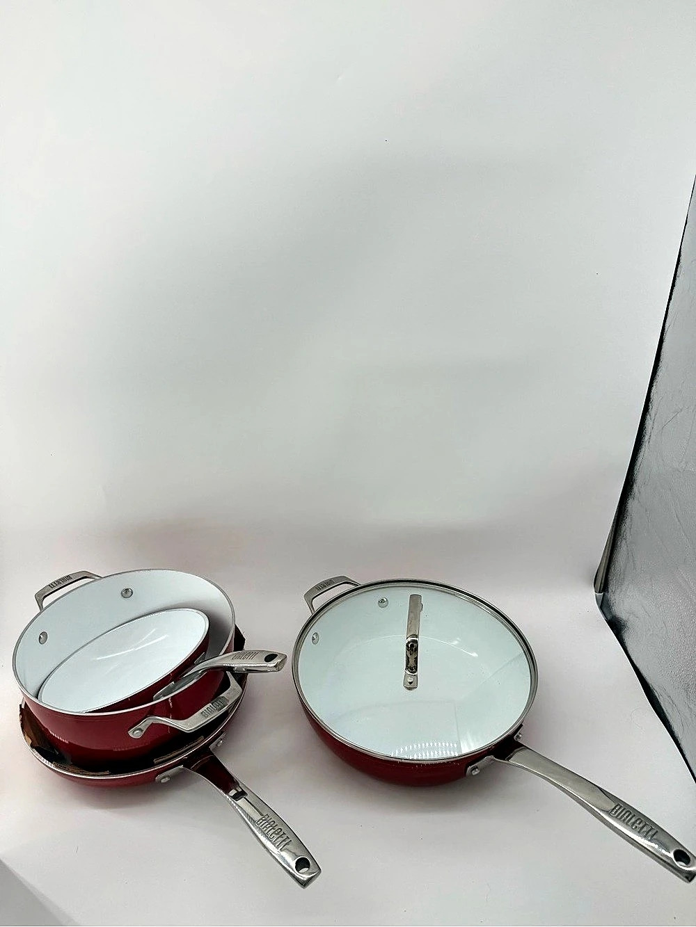 Bialetti Cookware Set Red & Silver - Picture 8 of 9